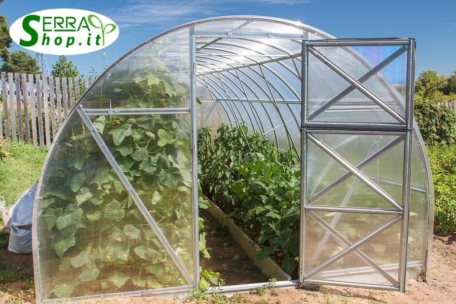Serra Classic 3x4m con copertura policarbonato alveolare 6mm