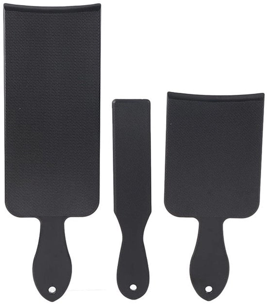 Kit di colore per capelli 3 in 1 - Tavole di colore per capelli - Palette di colore per capelli - Set di strumenti per colore capelli - Dimensioni grandi/midolline/piccole - Nero - Palette di colore per capelli