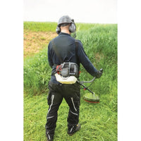 Decespugliatore a scoppio SCHEPPACH BCH3300-100PB - 32,6cm con 2  rocchetto e imbracatura a spalla