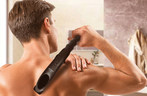 Depilatore Uomo 3 Regolazioni Impermeabile Ricaricabile Rifinitura Corpo 60 Min