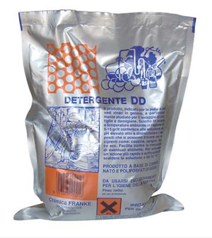 DETERGENTE DD IN POLVERE KG. 1 PER LA PULIZIA E L'IGIENE DI BOTTI E BOTTIGLIE