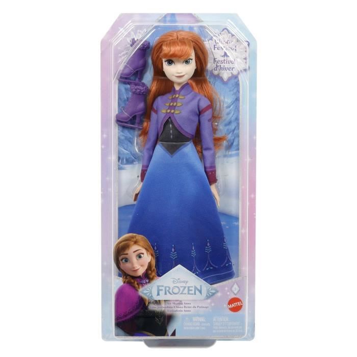 DISNEY Anna Doll Pattinaggio - Frozen: Winterfest - Disney Frozen - JBG54
