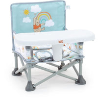 DISNEY BABY rialzo per sedia Winnie the Pooh, rialzo per sedia Pop 'n Sit, da interno, da esterno, pratico e compatto, pieghevole velocemente,