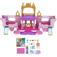 Disney Princesses-Caleche e Castle-Box con bambola Aurora HWX17