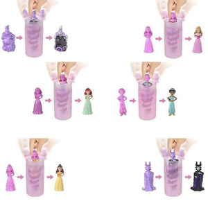 Disney Princesses-Mini-Royalty Dolls Color Reveal-Assortimento HXH16