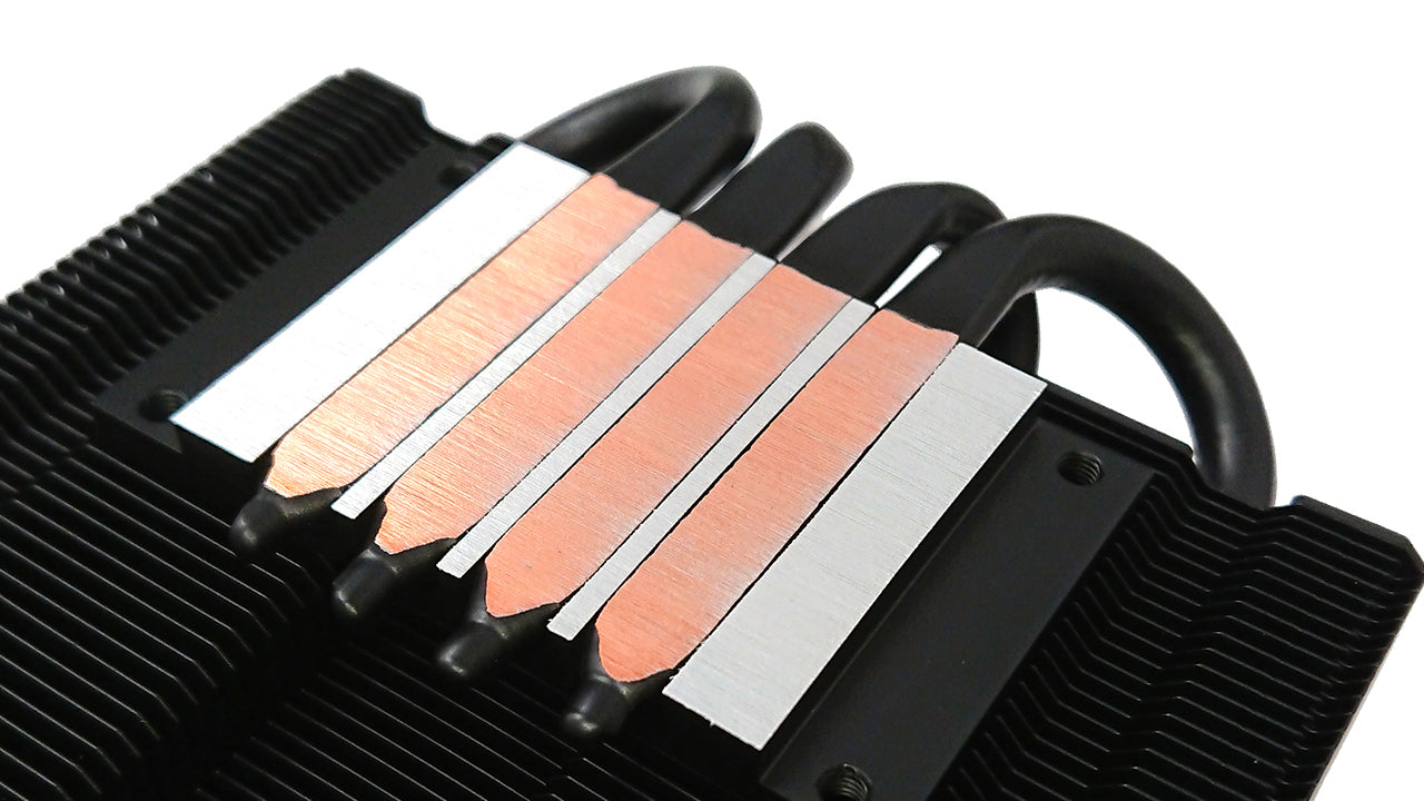 Dissipatore CPU a Basso Profilo con Ventola PWM Intelligente