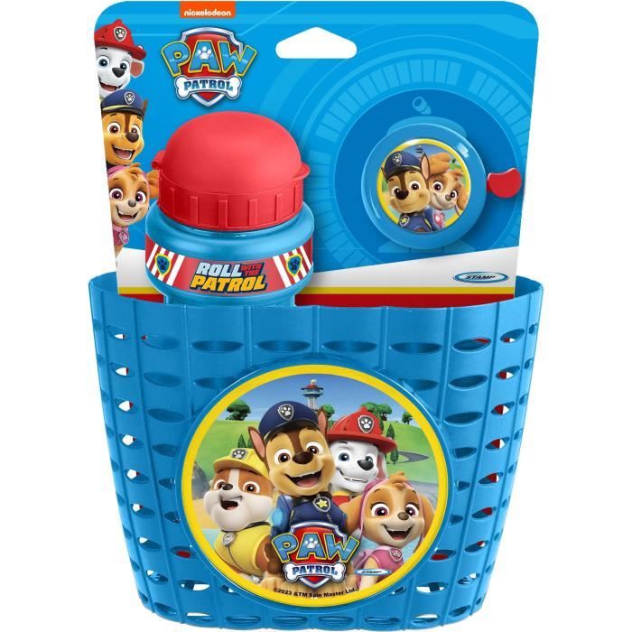 Divertente set che comprende un bidone della spazzatura + un bidone + un campanello - PAW PATROL - PAT PATROUILLE