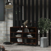 Credenza Rovere Fumo 103,5x35x70 cm in Truciolato 813185