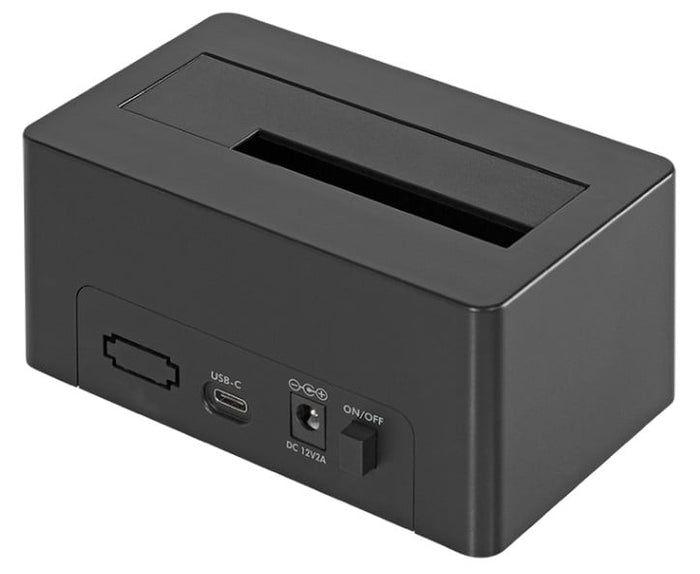 Docking Station USB3.1 Gen2 per HDD/SSD SATA da 2.5''/3.5'' Nero