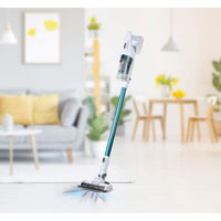 DOMO DO233SV - Aspirapolvere 2 in 1 senza fili - 2 velocità - Sistema ciclonico - Autonomia 20min - Serbatoio polvere 0,6L