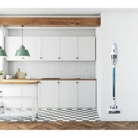 DOMO DO233SV - Aspirapolvere 2 in 1 senza fili - 2 velocità - Sistema ciclonico - Autonomia 20min - Serbatoio polvere 0,6L