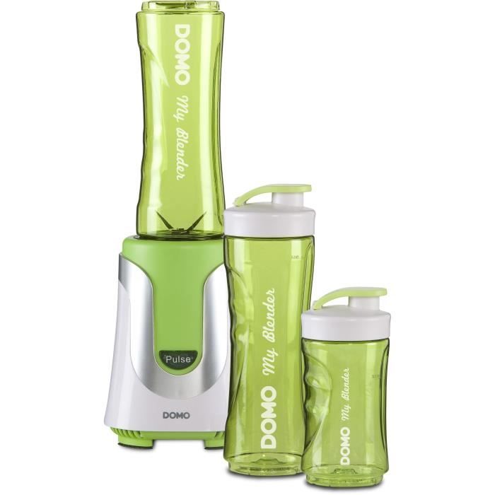 DOMO Frullatore 2 in 1 DO436BL 300 W Verde