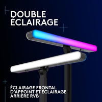 Doppia illuminazione d'accento RGB: Litra Beam LX mostra i toni naturali della pelle e un aspetto radioso, illuminazione d'accento frontale