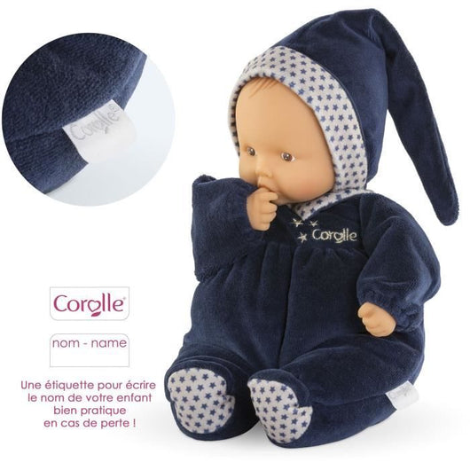 Doudou - COROLLE - Babipouce Marine Reves d'toiles - 28 cm - Dalla nascita