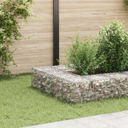 Gabbione Letto Rialzato a Cubo in Filo di Acciaio 30x30x30 cm cod mxl 39865
