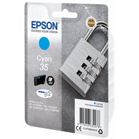 EPSON 35 CIANO (C13T35824020) - CARTUCCIA ORIGINALE