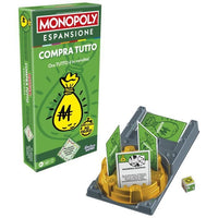 Espansione Monopoly Tutto è in vendita, rende il classico gioco Monopoly più divertente e veloce, giochi da tavolo, 2-6 giocatori, 40