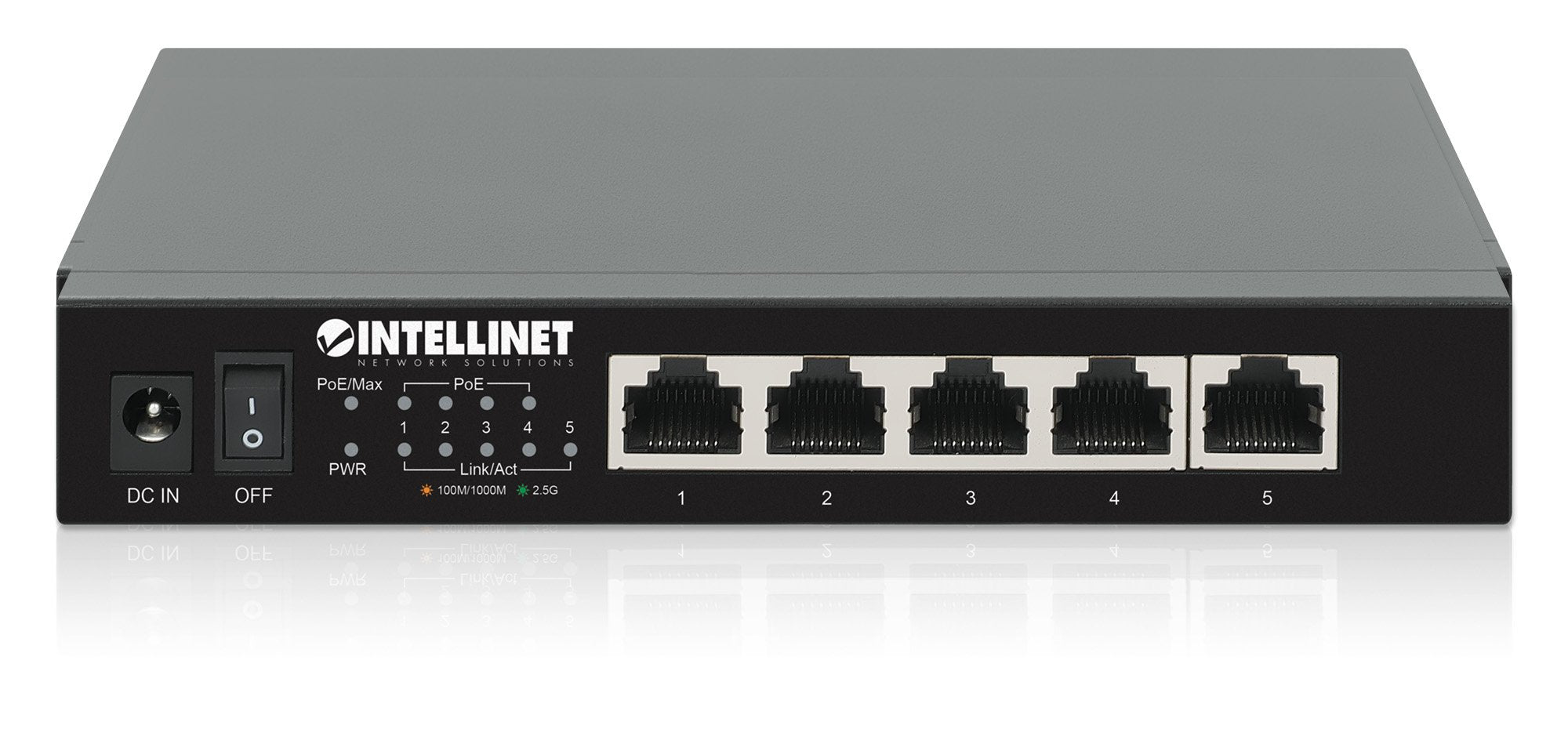 Ethernet Switch POE+ 5 Porte 2.5G
