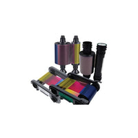Evolis YMCKO nastro per stampante 300 pagine Nero, Ciano, Grigio, Magenta, Giallo (YMCKO Color Ribbon - 300 - prints / roll, for Primacy 2)