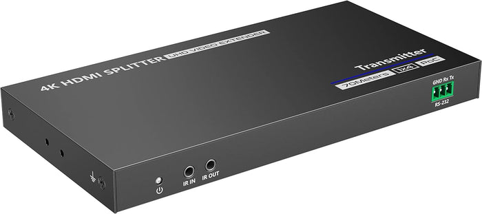 Extender Splitter HDMI 4 vie su Cavo di Rete 70 metri PoC