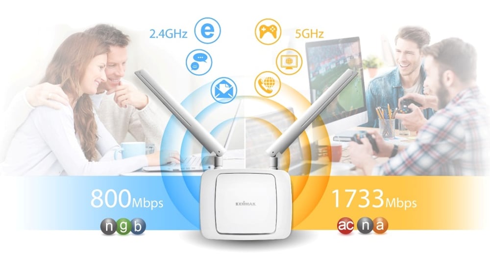 Extender Wi-Fi Dual Band AC2600 per Roaming Domestico, RE23S