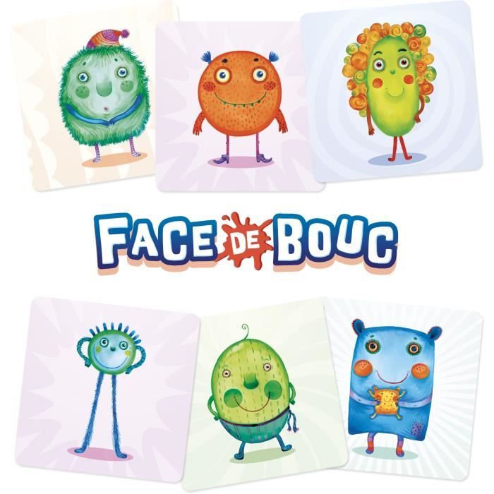 Faccia di capra - Asmodee - Divertente gioco di memoria che incoraggia la creatività - Dai 6 anni