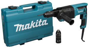 Makita HR2670FT - Tassellatore SDS-Plus 3 Funzioni doppio Mandrino 800W - 2.9 J