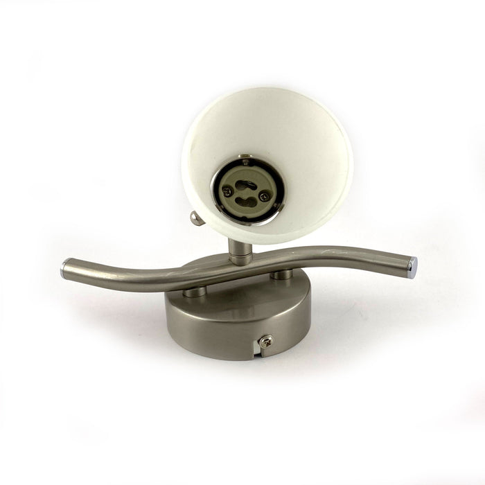 Faretto singolo con vetro max 1X50W GU10 Aleyay