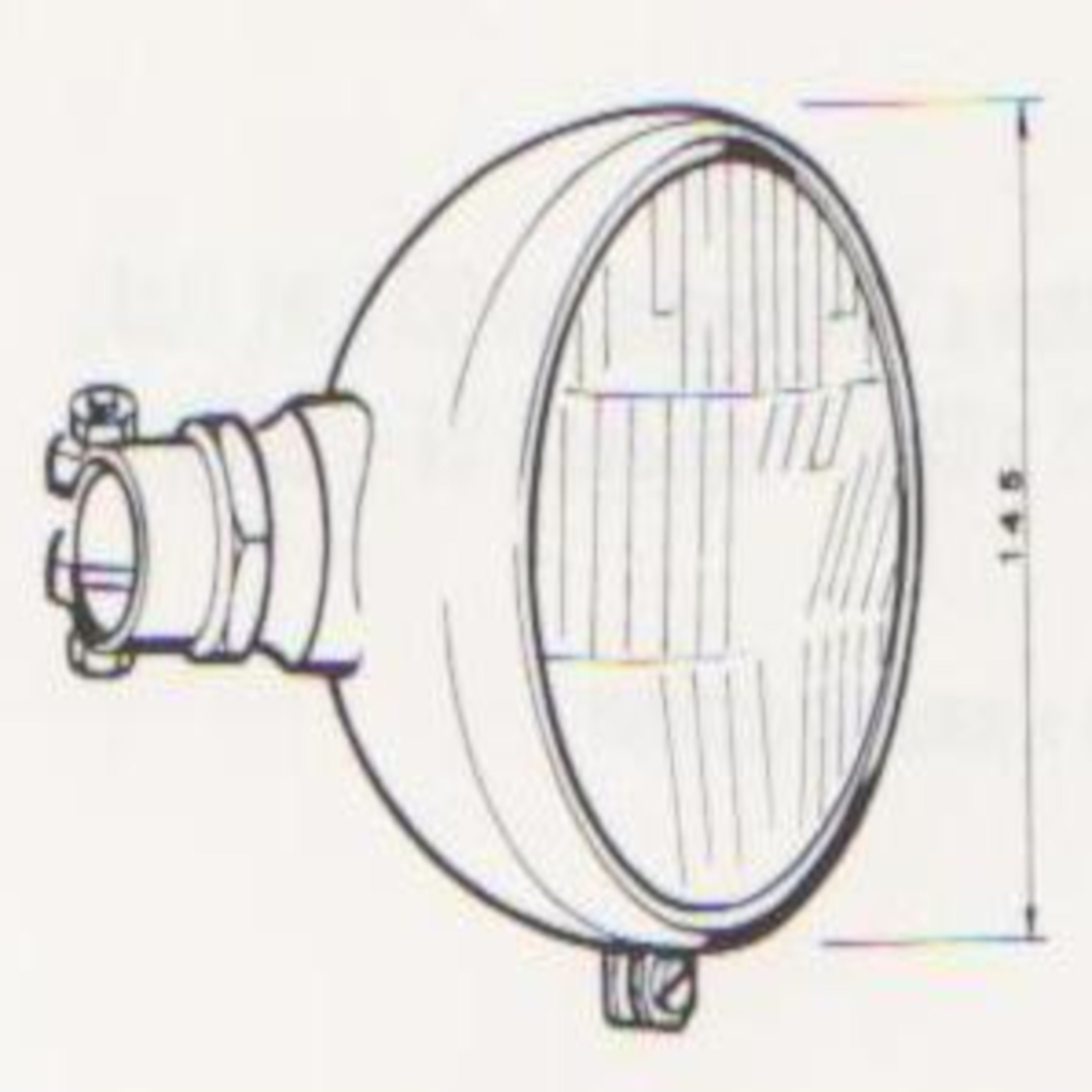 Faro supporto laterale destro Aleyay