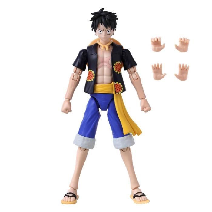 Figura Anime Heroes - Bandai - One Piece - Rufy (Dressrosa) - 17 cm