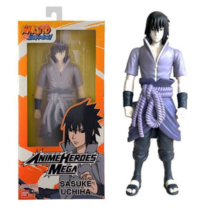 Figura articolata grande - BANDAI - Anime Heroes - Naruto Shippuden - Anime Heroes Mega Figure 30 cm - Sasuke Uchiha