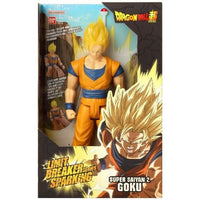 Figura gigante Limit Breaker 30 cm Super Saiyan 2 Goku - Sparking Goku Sound and Light - BANDAI - Dragon Ball Super