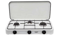 FORNELLO A GAS 3 FUOCHI BROMO CM. 58,5x32x10H VIAGGI PICNIC SPIAGGIA CAMPEGGIO