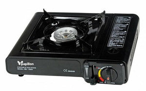 FORNELLO FORNELLINO A GAS PORTATILE PER CAMPEGGIO SPIAGGIA MARE PICNIC