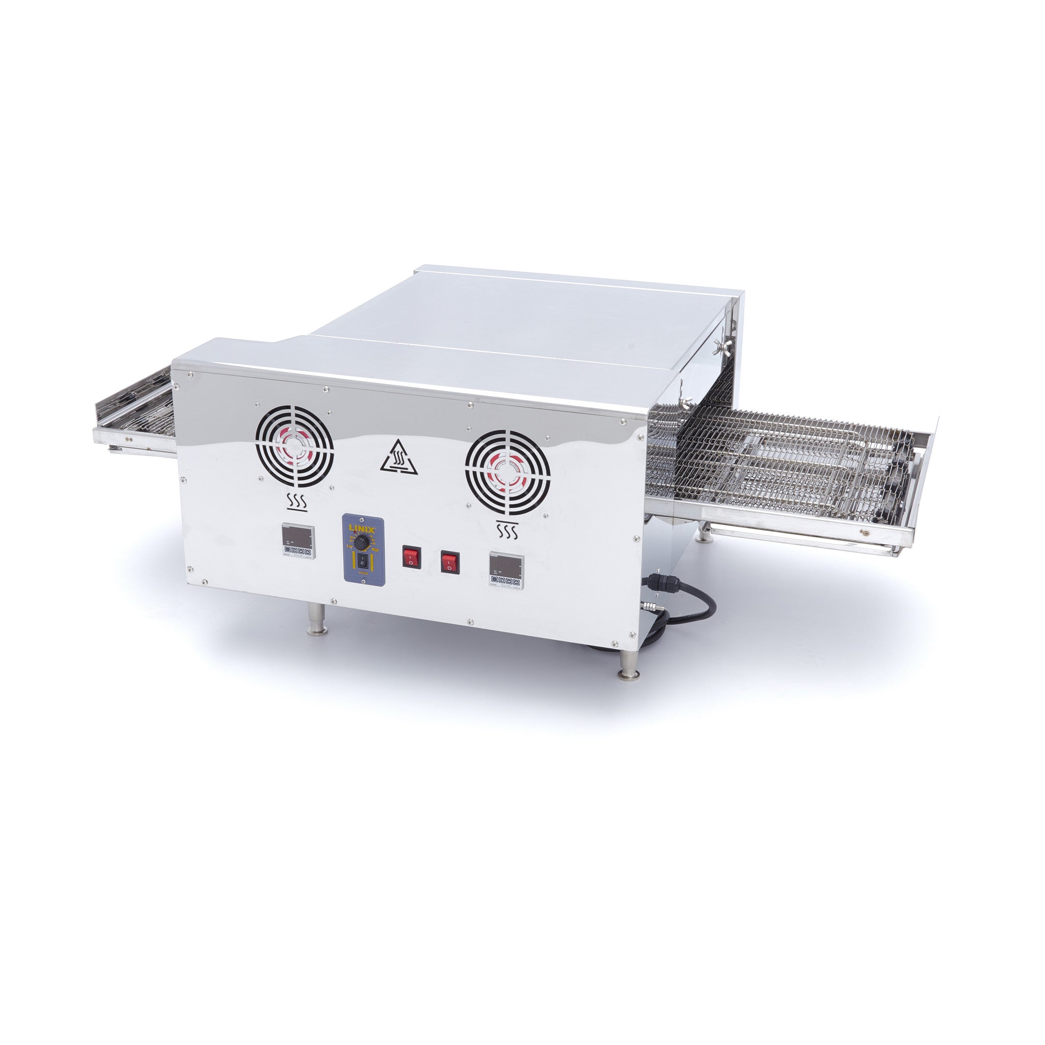 Forno per Pizza con Nastro Trasportatore - adatto a 2 x 20cm - 30 Pizze All'ora