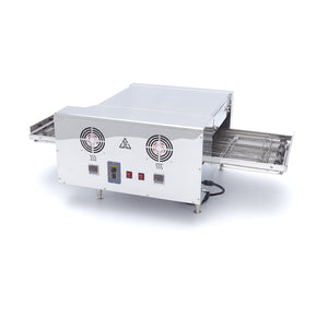 Forno per Pizza con Nastro Trasportatore - adatto a 2 x 20cm - 30 Pizze All'ora