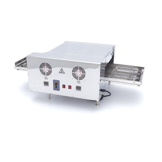 Forno per Pizza con Nastro Trasportatore - adatto a 2 x 20cm - 30 Pizze All'ora