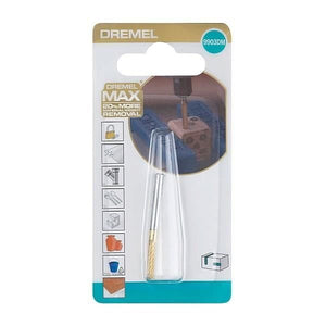 Fresa Dremel Max 9903 in carburo di tungsteno a lunga durata - punta conica 3.2mm
