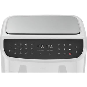 Friggitrice ad Aria Calda - MEDION - P20 XXL Twin - 2600 W - 2 cestelli - 9 programmi - Bianca
