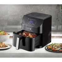 Friggitrice senza olio - FAGOR - Airfryer XL - 8 L - 1800 W - Touch screen - 7 preimpostazioni di cottura - Timer - Nero