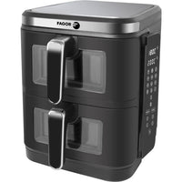 Friggitrice senza olio FAGOR - Airfryer FGD11 - Capacità 11L - Doppie vasche 5,5 L - 12 programmi di cottura - 2800W