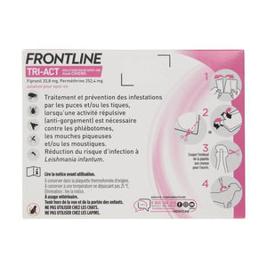 FRONTLINE 3 pipette Tri-Act - Per cani da 2 a 5 kg