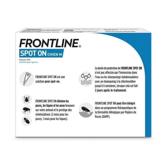 FRONTLINE Spot On dog 10-20kg - 4 pipette