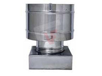 FUMAIOLO TESTA RADIANTE FISSO ANTI-VENTO CM.22X22 ATTACCO QUADRATO