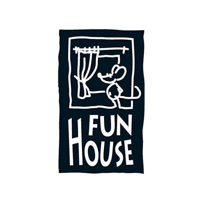 FUN HOUSE Baby Shark Mobili da giardino - 1 tavolo H.46x46 cm, 2 sedie H.53xL.38.5xP.37.5 cm e 1 ombrellone H.125 x 100 cm