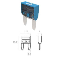 Fusibile minival 2 AMP Mta