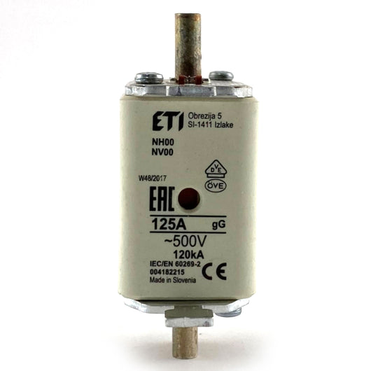 Fusibile NH00 GR 125A Omega