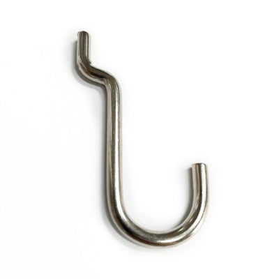 GANCI GANCIO IN FERRO PER PANNELLI FORATI PORTAUTENSILI N.4  MM 3,4. CF. PZ 200