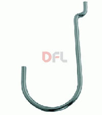 GANCI GANCIO IN FERRO PER PANNELLI FORATI PORTAUTENSILI N.5  MM 3,4. CF. PZ 200