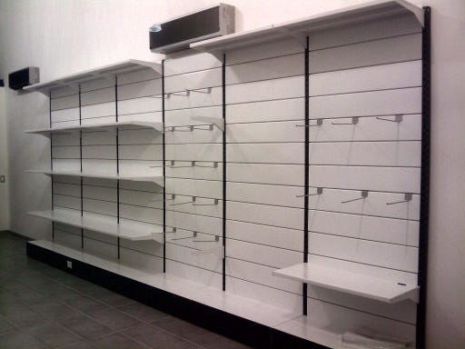 Gancio portablister di cm. 10 da negozio